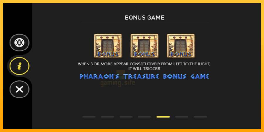 Pharaon gaming machine for money, picture 2