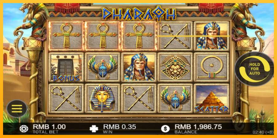 Pharaon gaming machine for money, picture 3