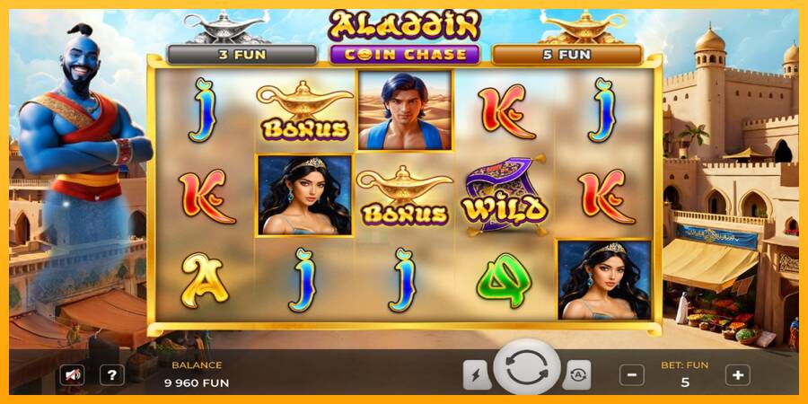 Aladdin Coin Chase gaming machine for money, picture 3