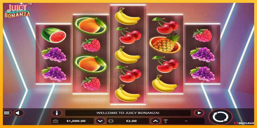 Juicy Bonanza gaming machine for money, picture 1