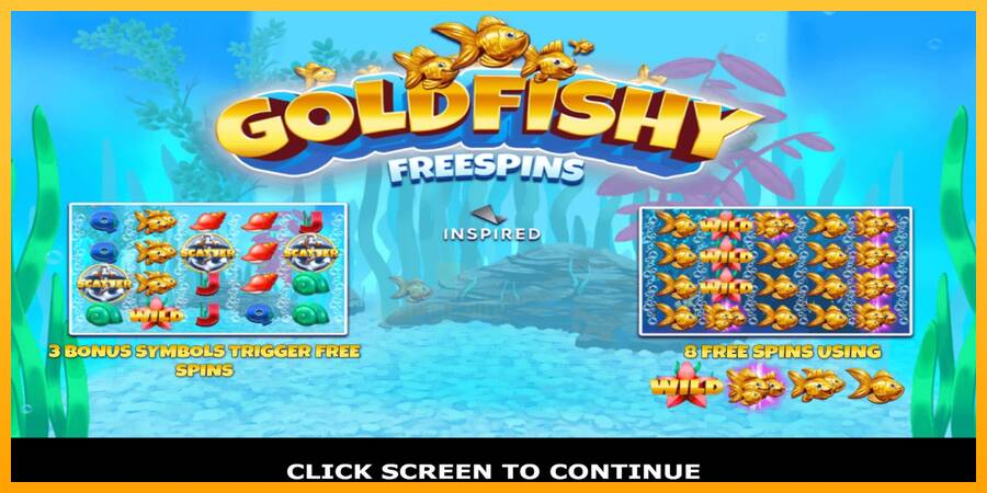 Gold Fishy Free Spins gaming machine for money, picture 1