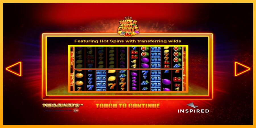 Super Hot Fruits Megaways gaming machine for money, picture 1