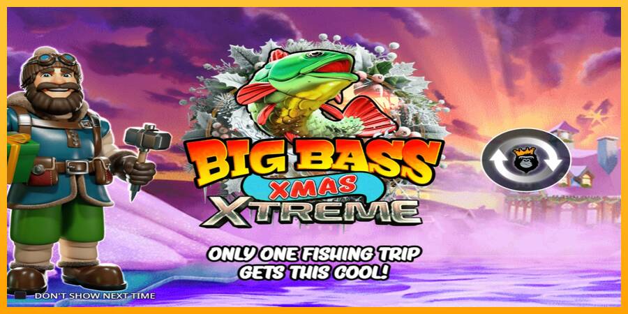 Big Bass Xmas Xtreme gaming machine for money, picture 1