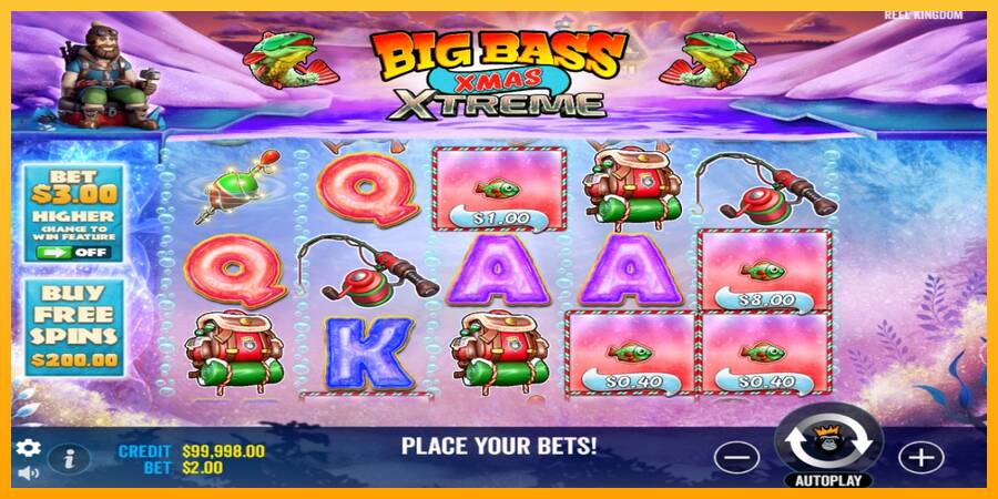 Big Bass Xmas Xtreme gaming machine for money, picture 2