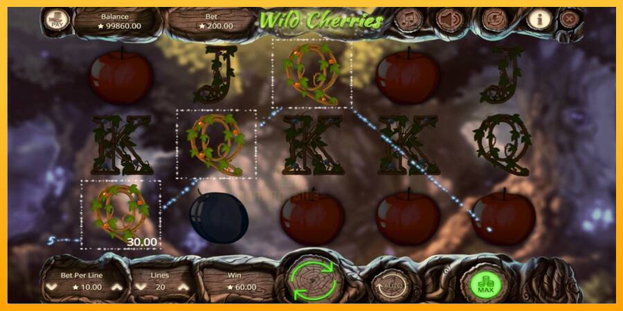 Wild Cherries gaming machine for money, picture 3