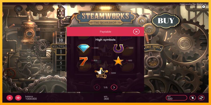 Steamworks - The Workshop gaming machine for money, picture 5