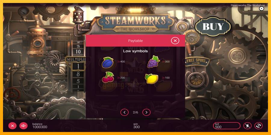 Steamworks - The Workshop gaming machine for money, picture 6