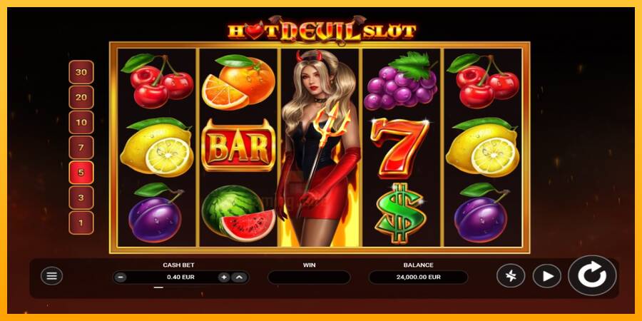 Hot Devil Slot gaming machine for money, picture 1