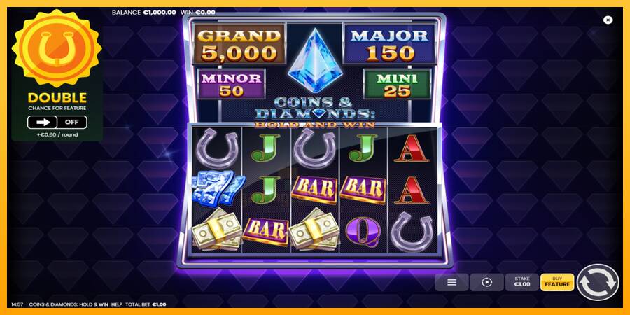 Coins & Diamonds: Hold and Win gaming machine for money, picture 2