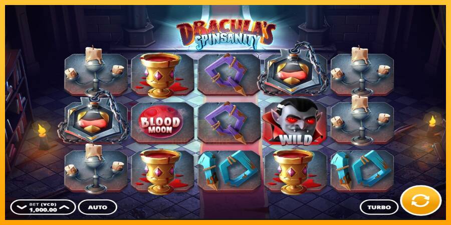 Draculas Spinsanity gaming machine for money, picture 1