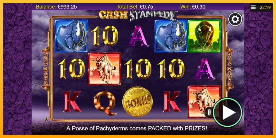 Cash Stampede gaming machine for money, picture 3