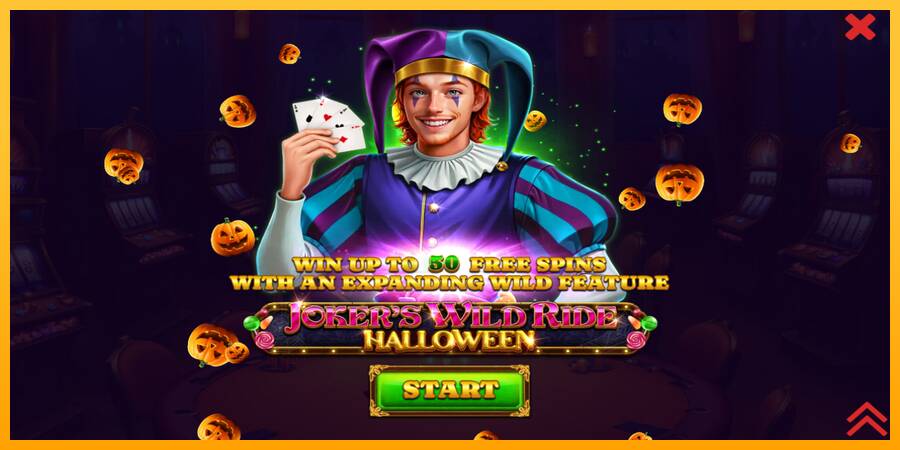 Jokers Wild Ride Halloween gaming machine for money, picture 1