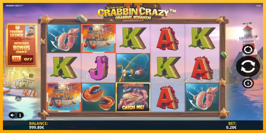 Crabbin Crazy 2 gaming machine for money, picture 2