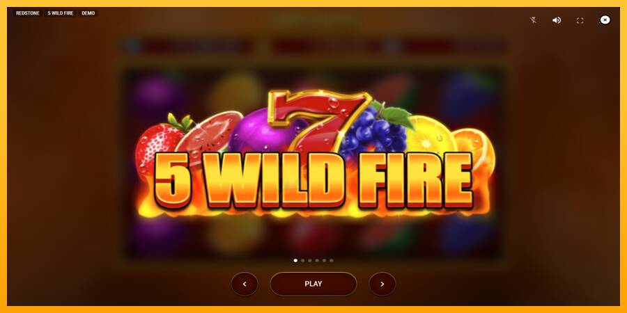 5 Wild Fire gaming machine for money, picture 1