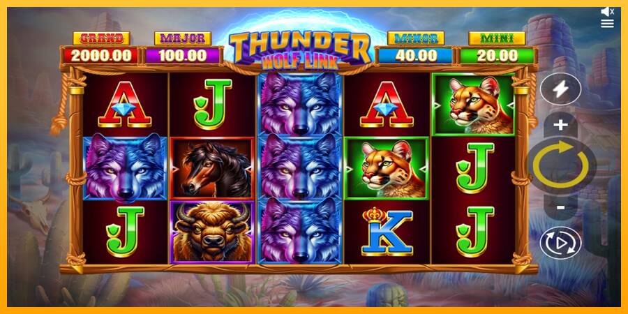 Thunder Wolf Link gaming machine for money, picture 1