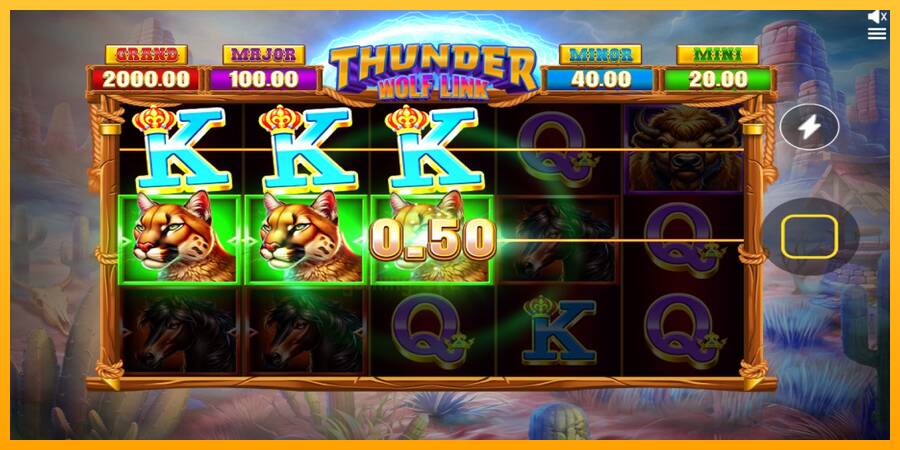 Thunder Wolf Link gaming machine for money, picture 2