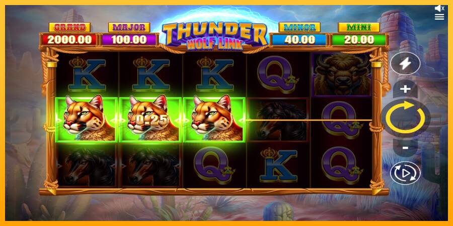 Thunder Wolf Link gaming machine for money, picture 3