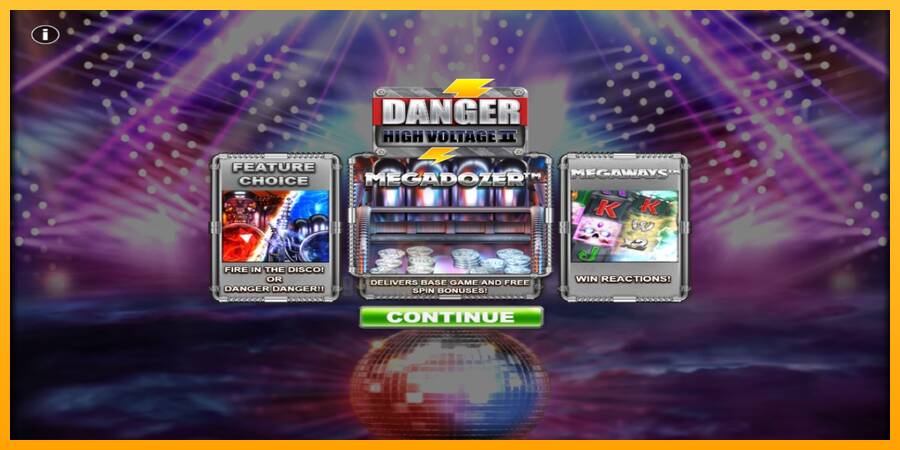 Danger High Voltage II gaming machine for money, picture 1