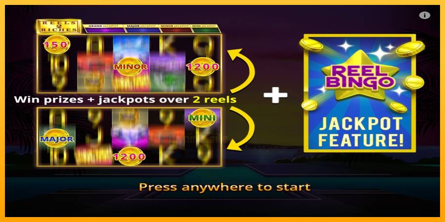 Reels 2 Riches with Reel Bingo gaming machine for money, picture 1