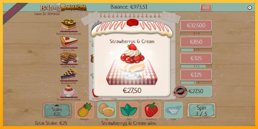 Baking Bonanza gaming machine for money, picture 4