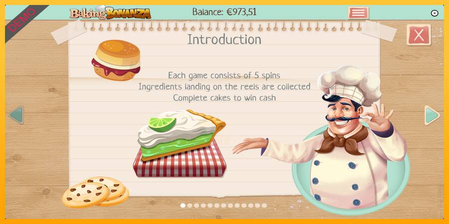 Baking Bonanza gaming machine for money, picture 5