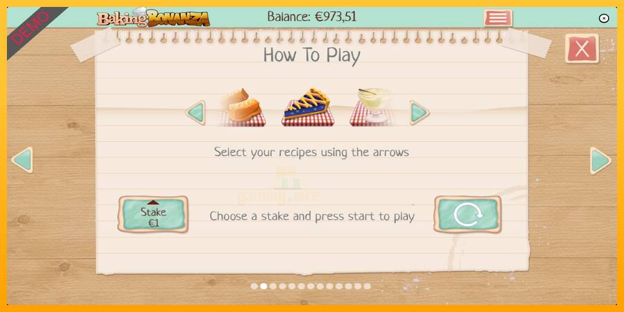 Baking Bonanza gaming machine for money, picture 6