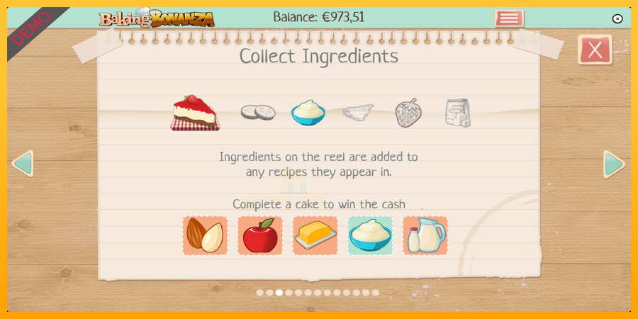 Baking Bonanza gaming machine for money, picture 7