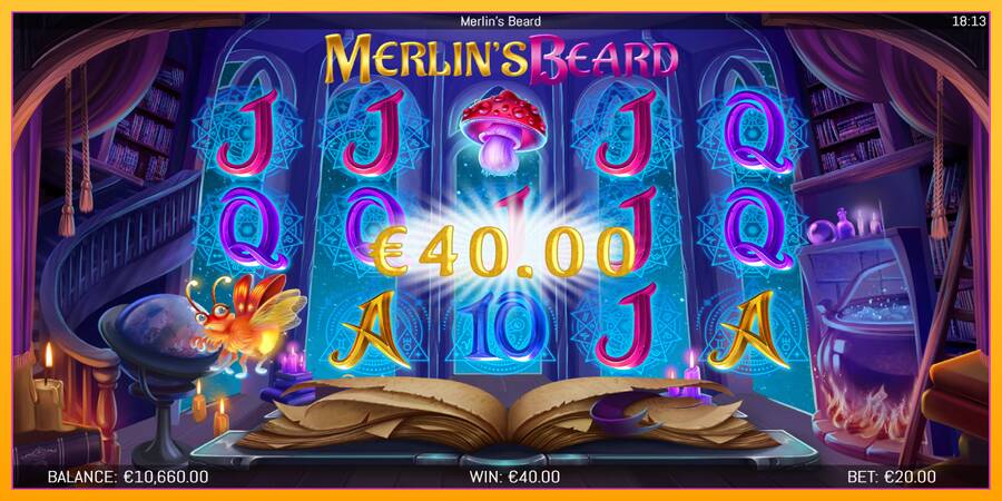 Merlins Beard gaming machine for money, picture 3