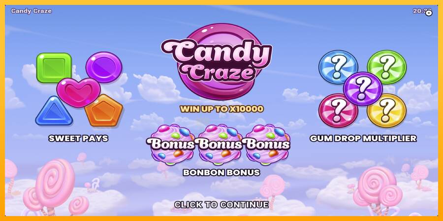 Candy Craze gaming machine for money, picture 1