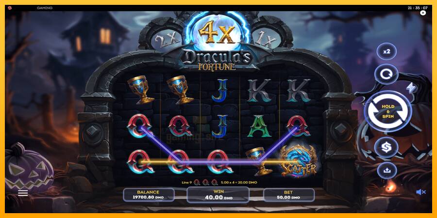 Draculas Fortune gaming machine for money, picture 3