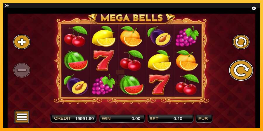 Mega Bells gaming machine for money, picture 1