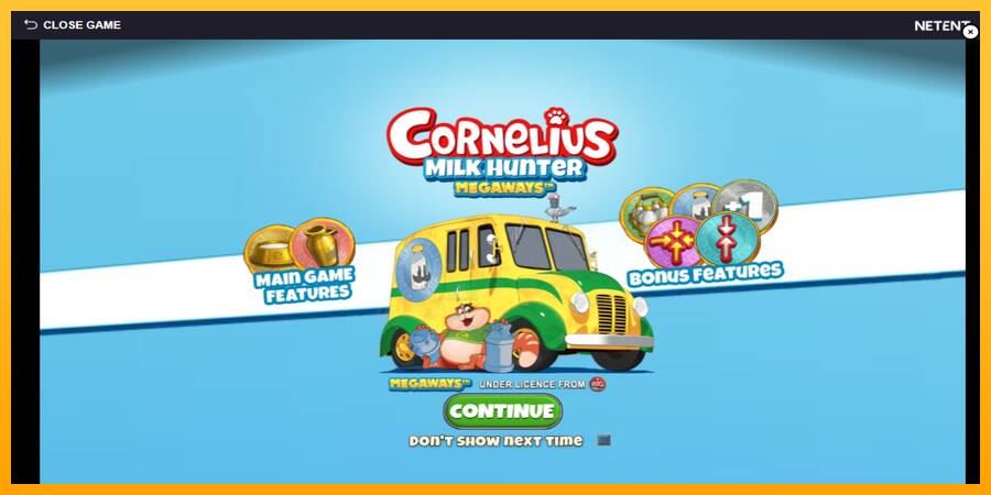 Cornelius Milk Hunter Megaways gaming machine for money, picture 1