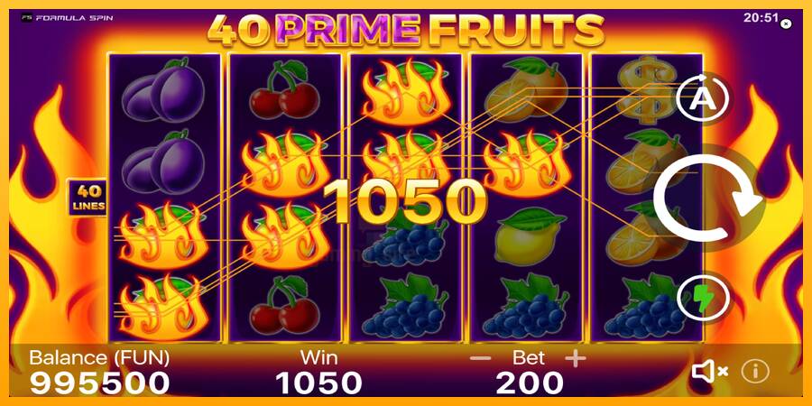 40 Prime Fruits gaming machine for money, picture 4