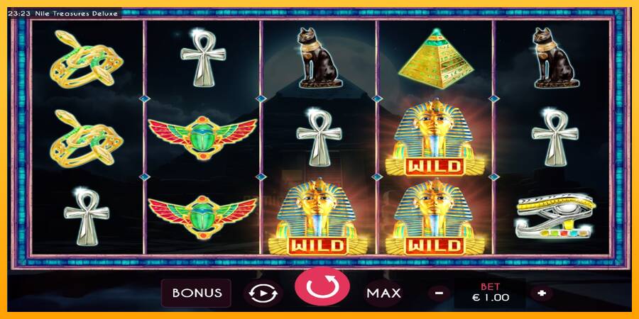 Nile Treasures Deluxe gaming machine for money, picture 1