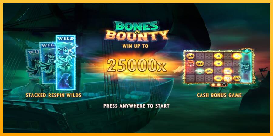 Bones & Bounty gaming machine for money, picture 1