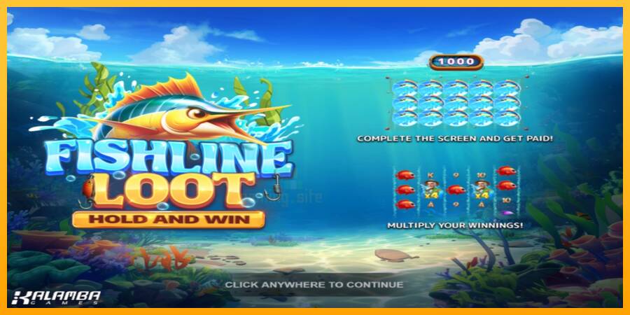 Fishline Loot Hold and Win gaming machine for money, picture 1