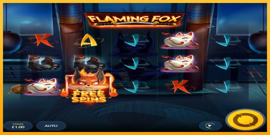 Flaming Fox gaming machine for money, picture 2