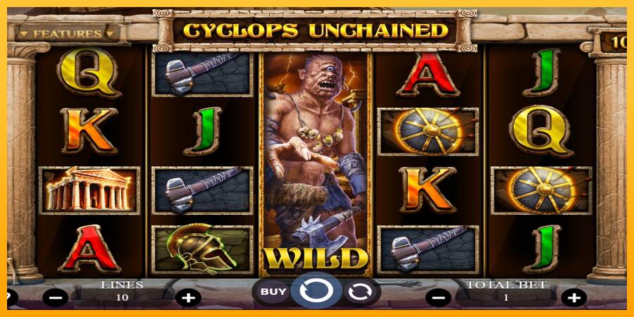 Cyclops Unchained gaming machine for money, picture 1