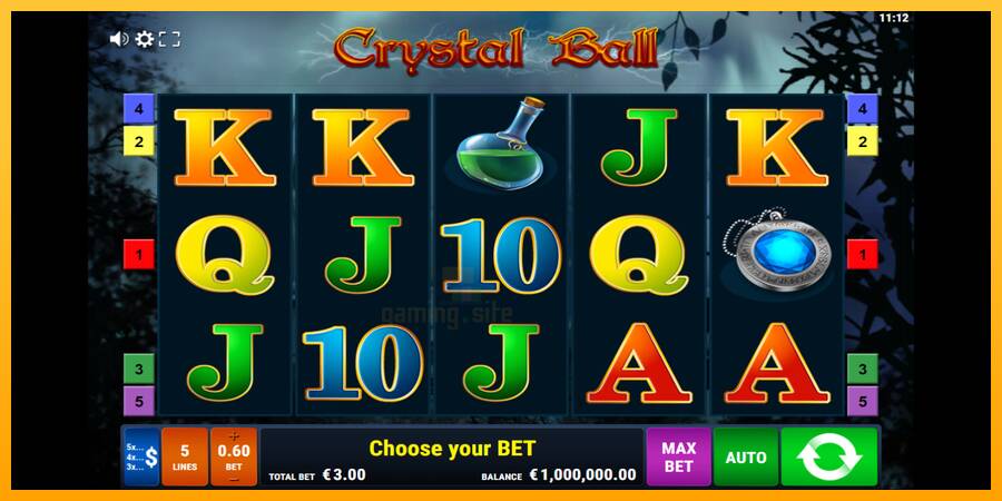 Crystal Ball gaming machine for money, picture 1