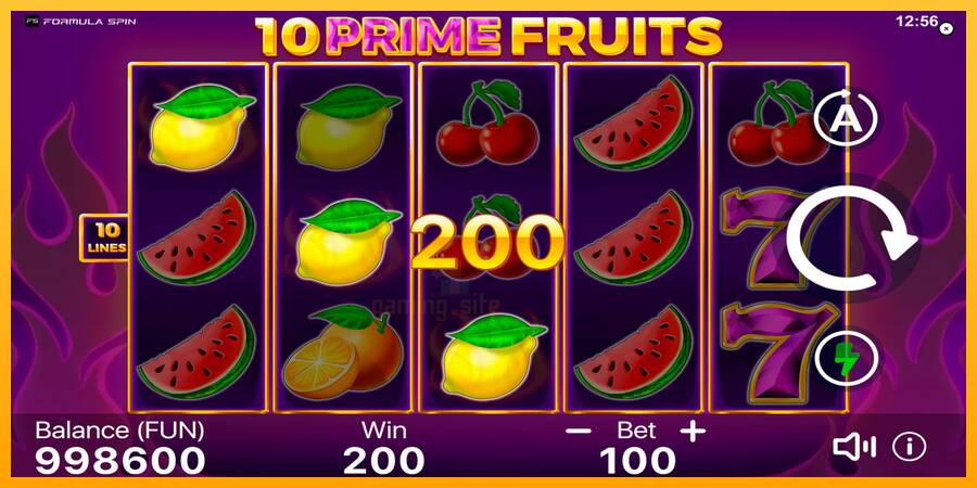 10 Prime Fruits gaming machine for money, picture 3