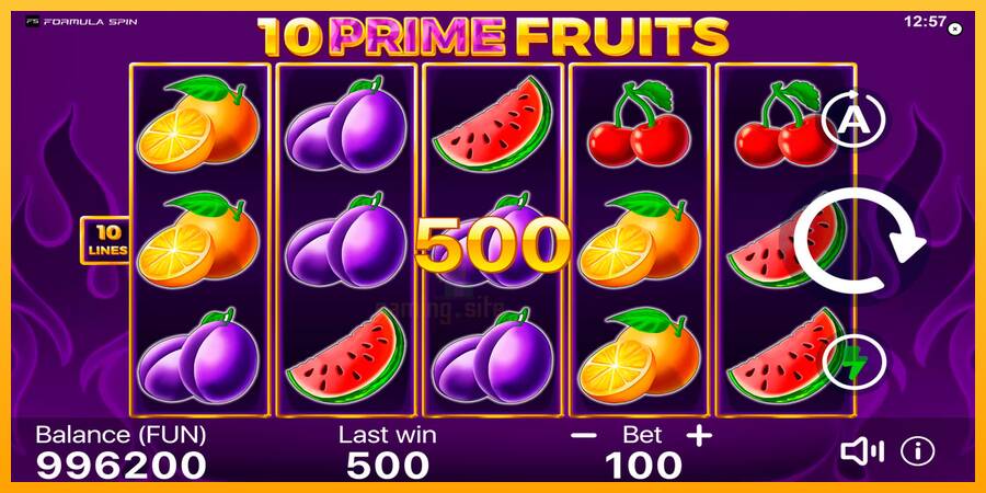 10 Prime Fruits gaming machine for money, picture 4