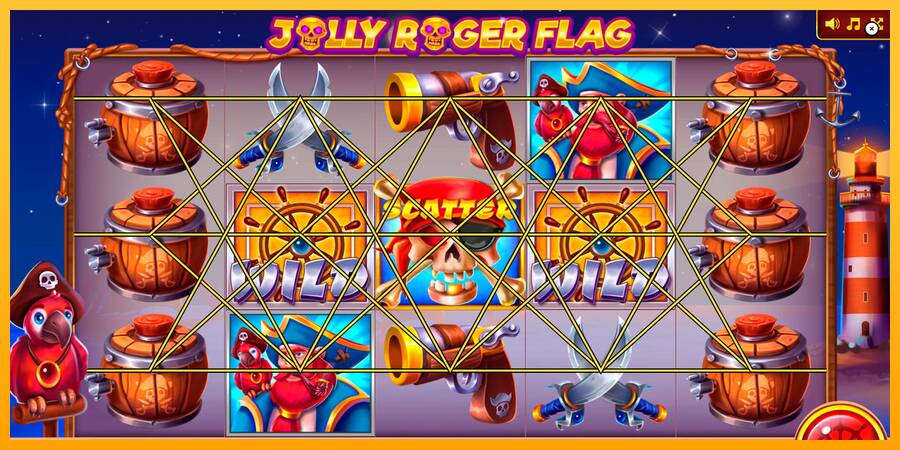 Jolly Roger Flag gaming machine for money, picture 1