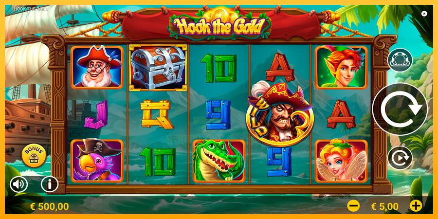 Hook The Gold gaming machine for money, picture 1