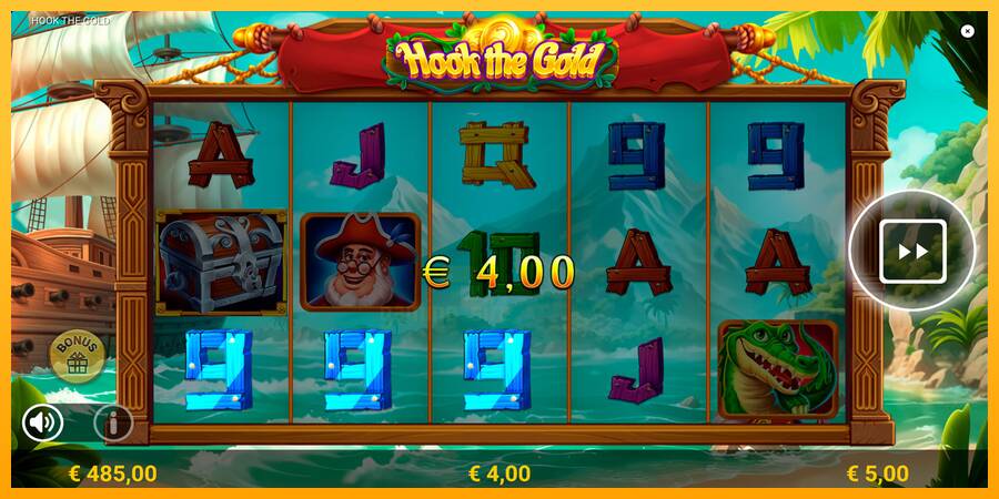 Hook The Gold gaming machine for money, picture 5