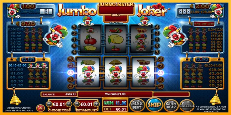 Jumbo Joker gaming machine for money, picture 3