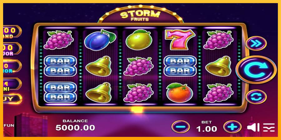 Storm Fruits gaming machine for money, picture 1