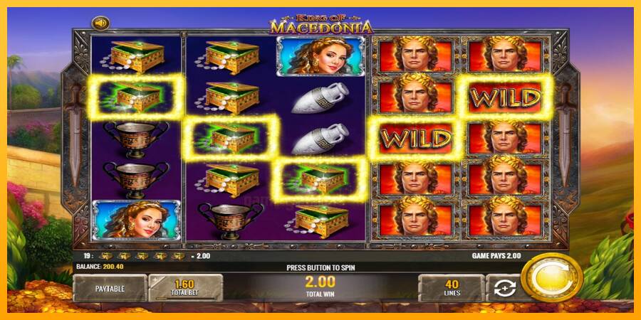 King of Macedonia gaming machine for money, picture 3