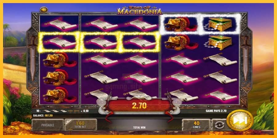 King of Macedonia gaming machine for money, picture 4