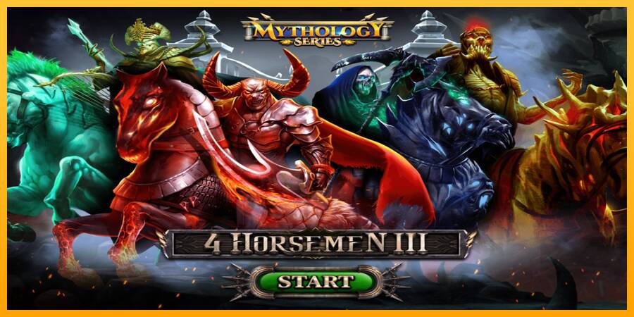 4 Horsemen III gaming machine for money, picture 1