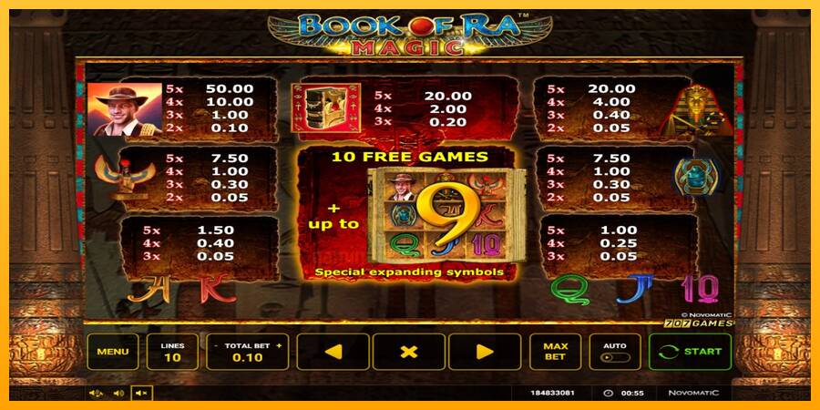 Book of Ra Magic gaming machine for money, picture 3